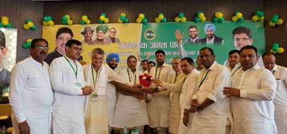 Dr. Ajay Singh Chautala re-elected as National President of JJP unanimously.
