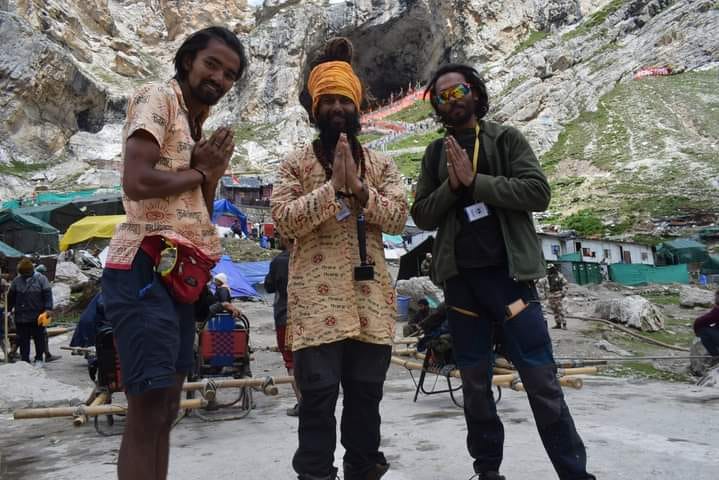 Amarnath Yatra by bicycle to save environment