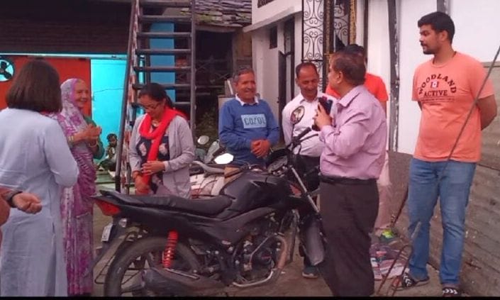 Information Commissioner Anil Punetha welcomed on reaching his home area