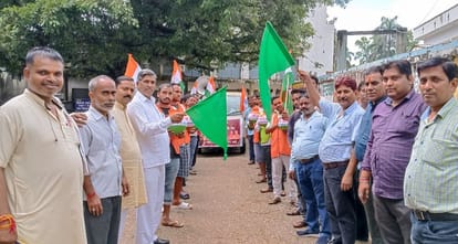 Flagged off Kalash Yatra