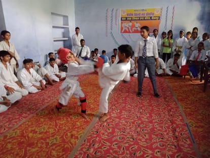 Formation of divisional team for state level karate competition