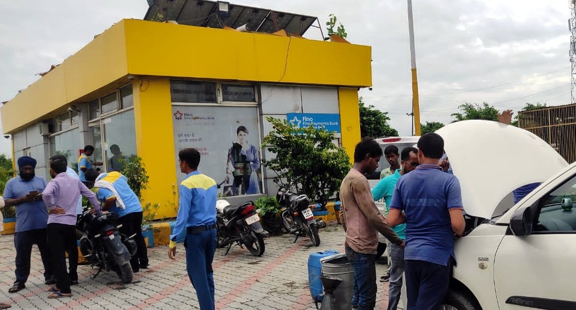 Water in diesel...engines of many vehicles stopped