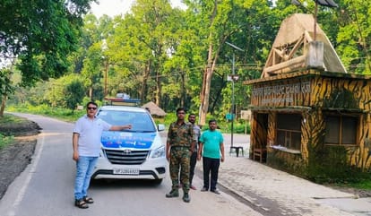 Travel carefully in the forest, interceptors keep an eye on the speed of vehicles.