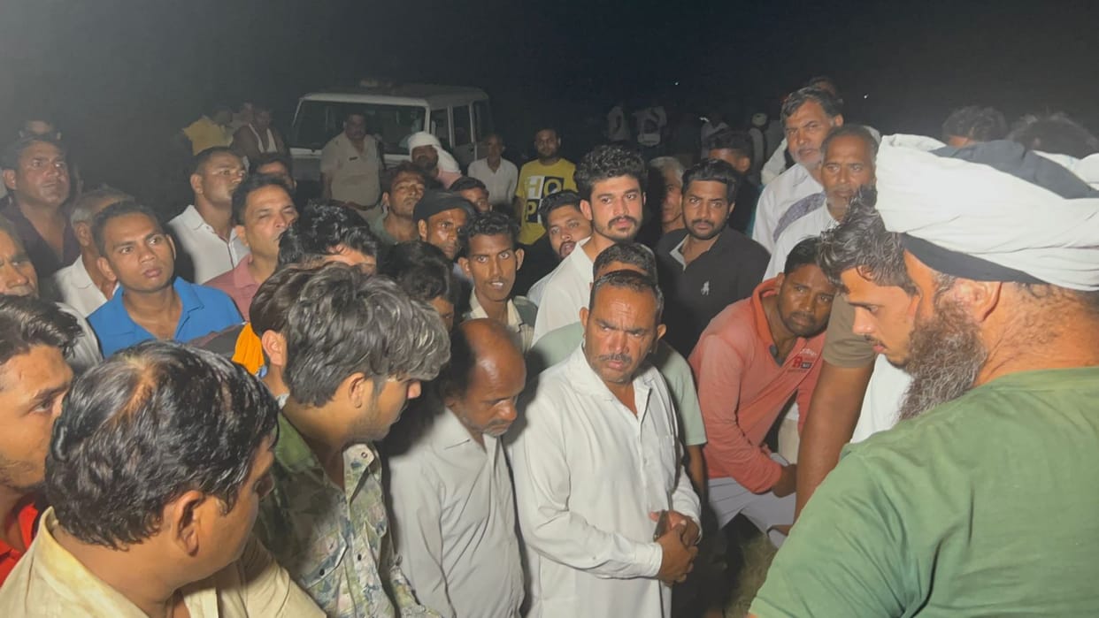 Four youths fell into the canal along with their bike, three died