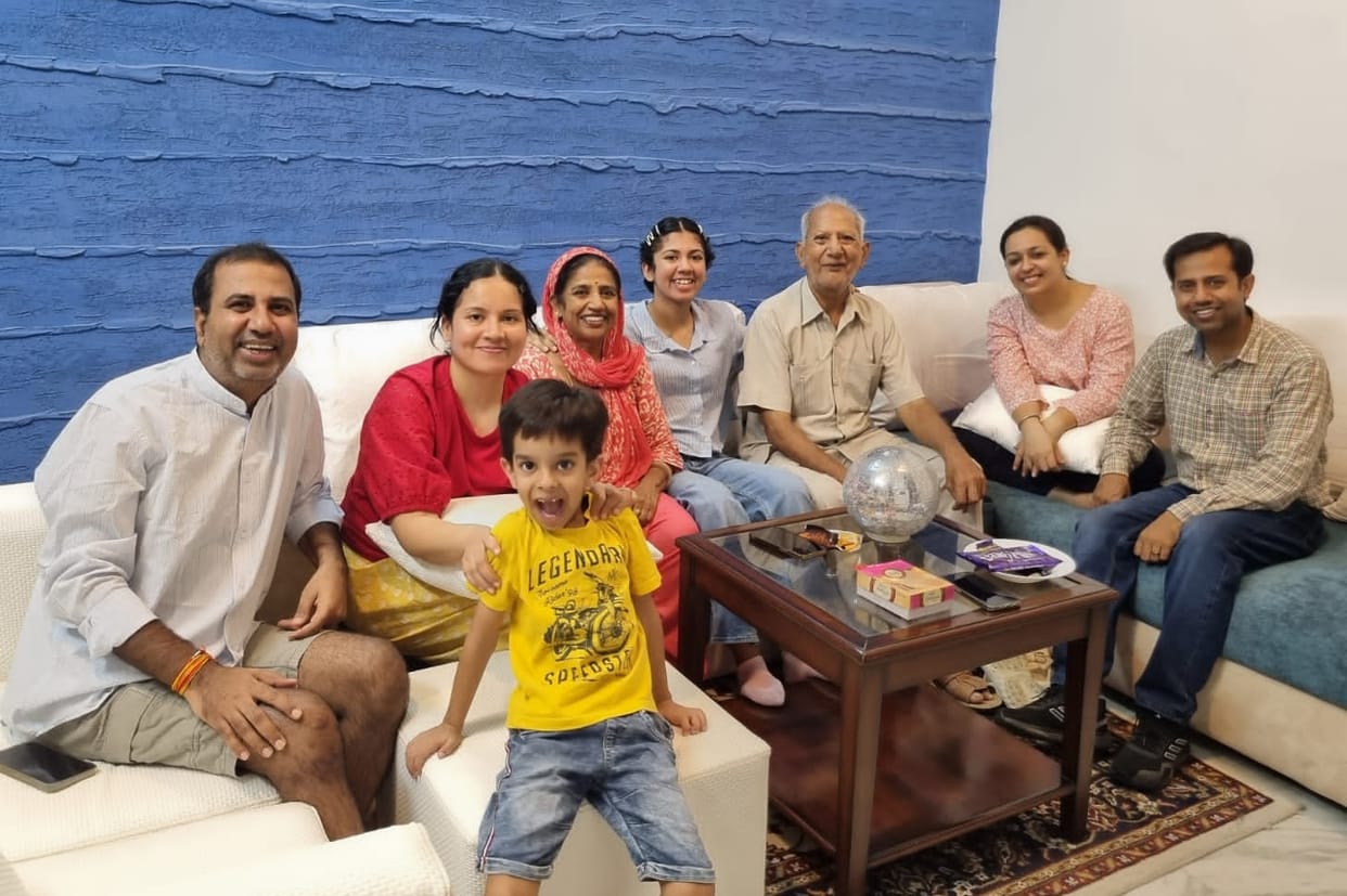 Mother took over the kitchen for her champion daughter, made moong dal pudding