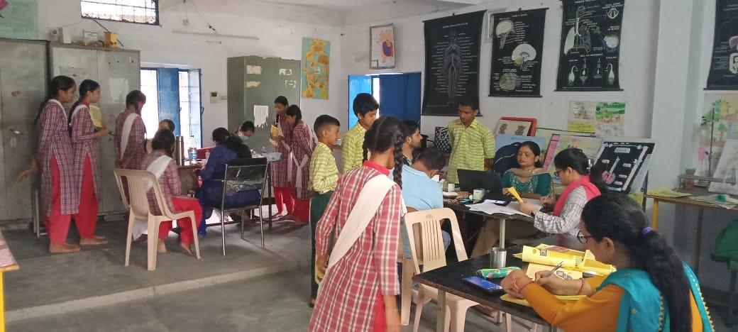Anemia in eight children of Bhukkad school