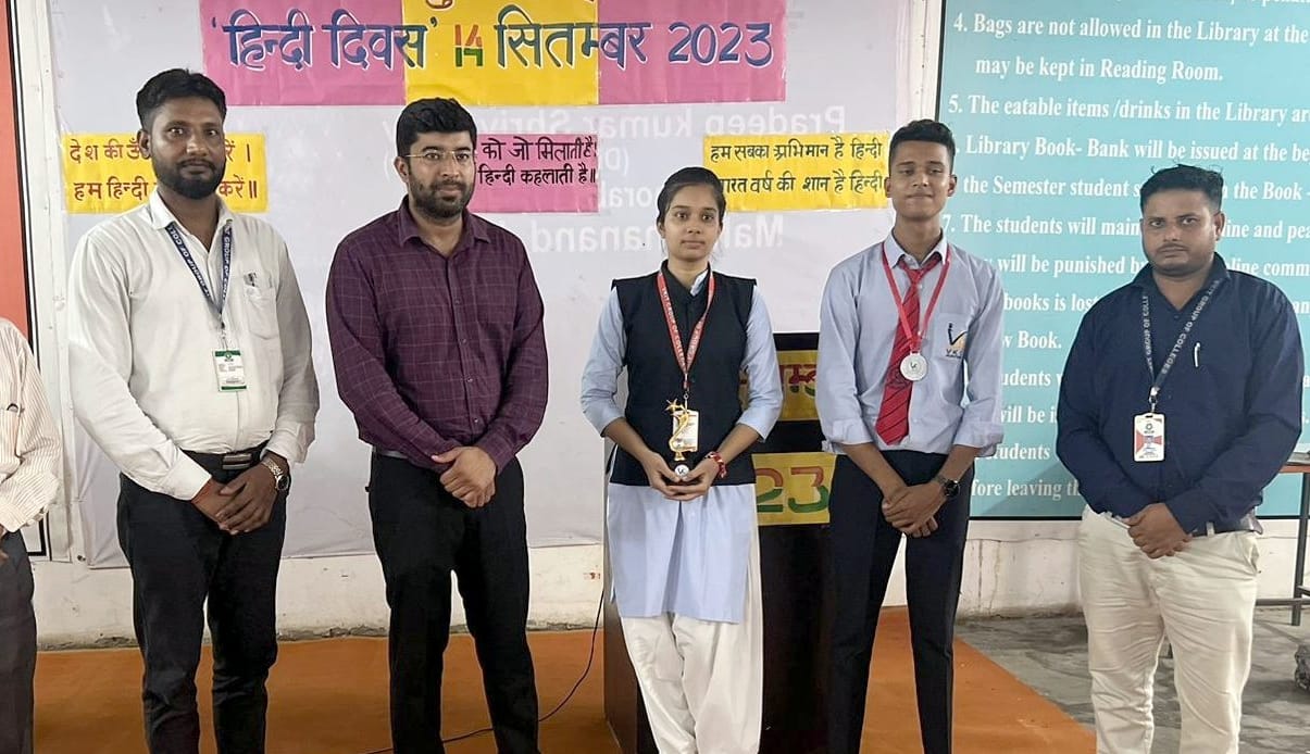 Talent shown in poetry recitation, essay and debate competition