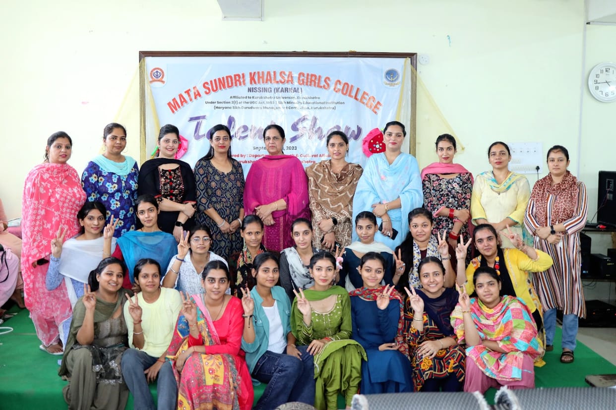 Khushi tops in singing, Mansi in dancing, Seema tops in poetry