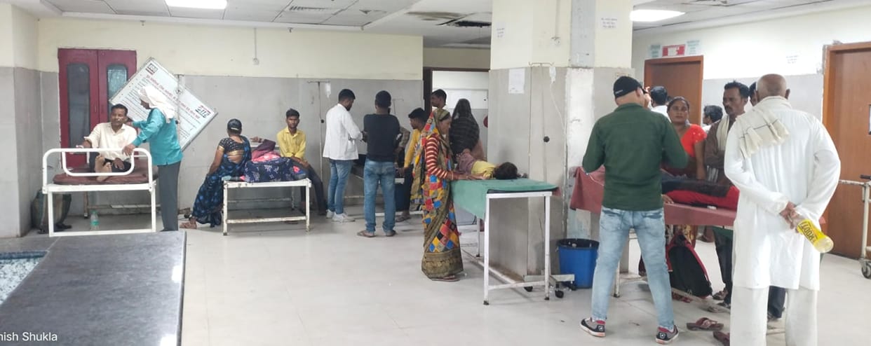 District Hospital: Disorganization is burdening the patients