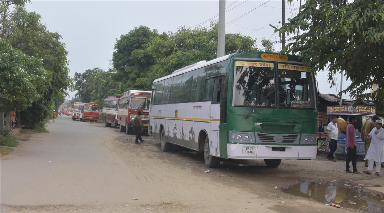 Population of 41 lakhs, still the district is yearning for a permanent bus stand.