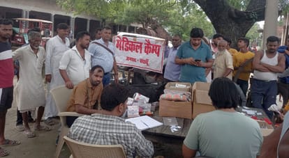 Eight patients of malaria PV and seven dengue patients were found