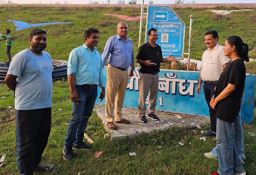 Death of Fish in Dhaura dam