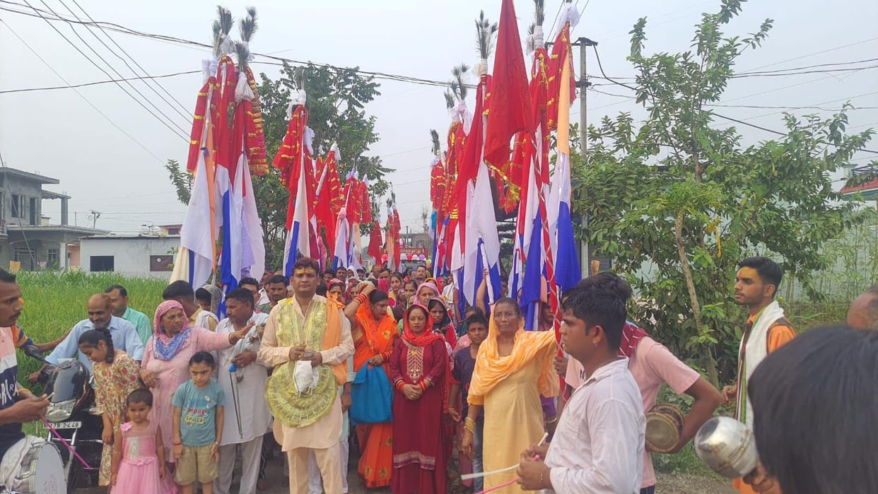 gogga nisaan yatra organised in jamniwala