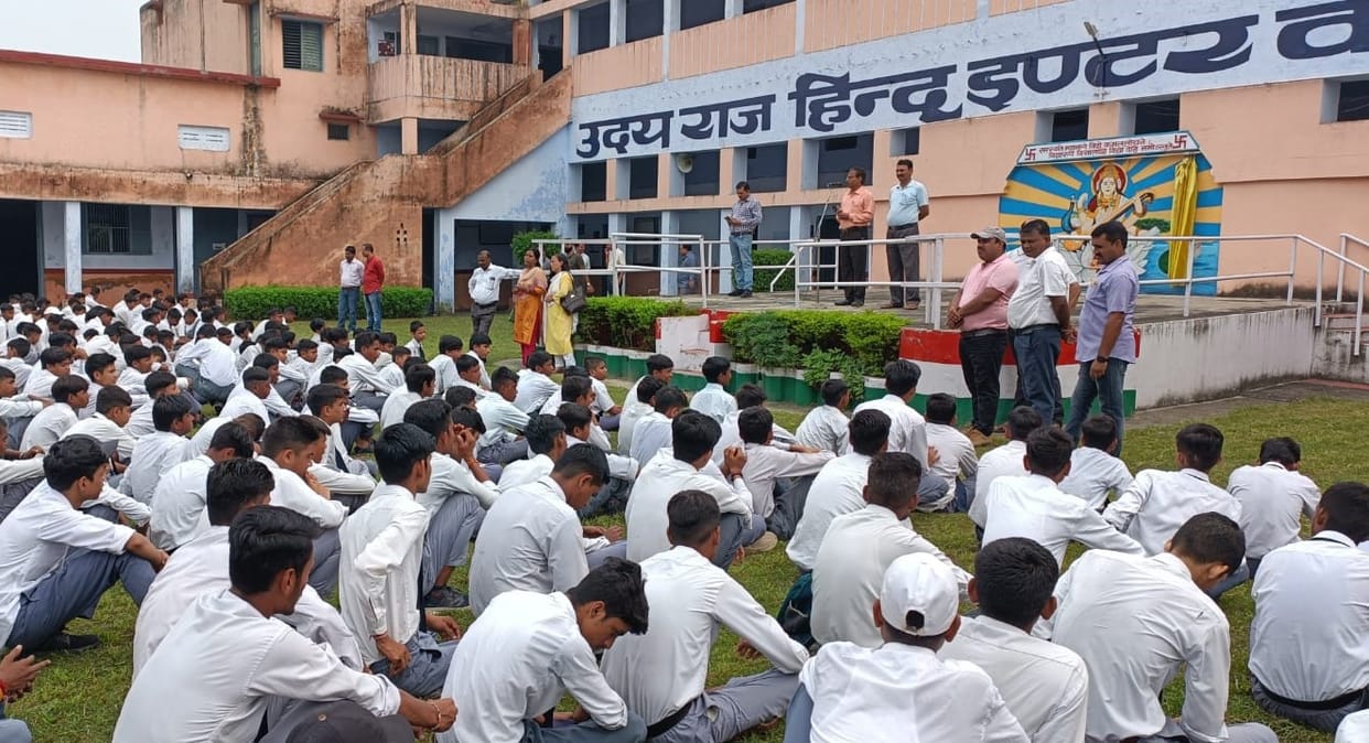 Hindi day in usnagar