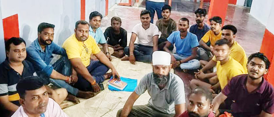 Electricity supply is being done with the help of single cable