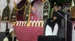 डुमरियागंज क्षेत्र के हल्लौर में मजलिस को संबोधित करते मौलाना मोहम्मद मोहसिन। संवाद
