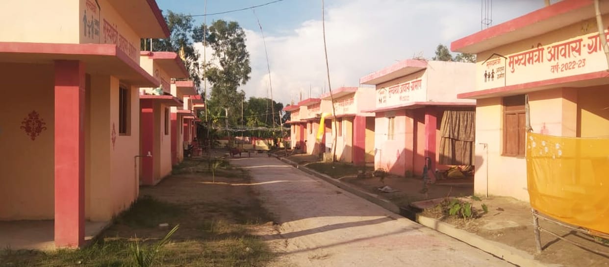 Balrampur became a role model by settling flood victims