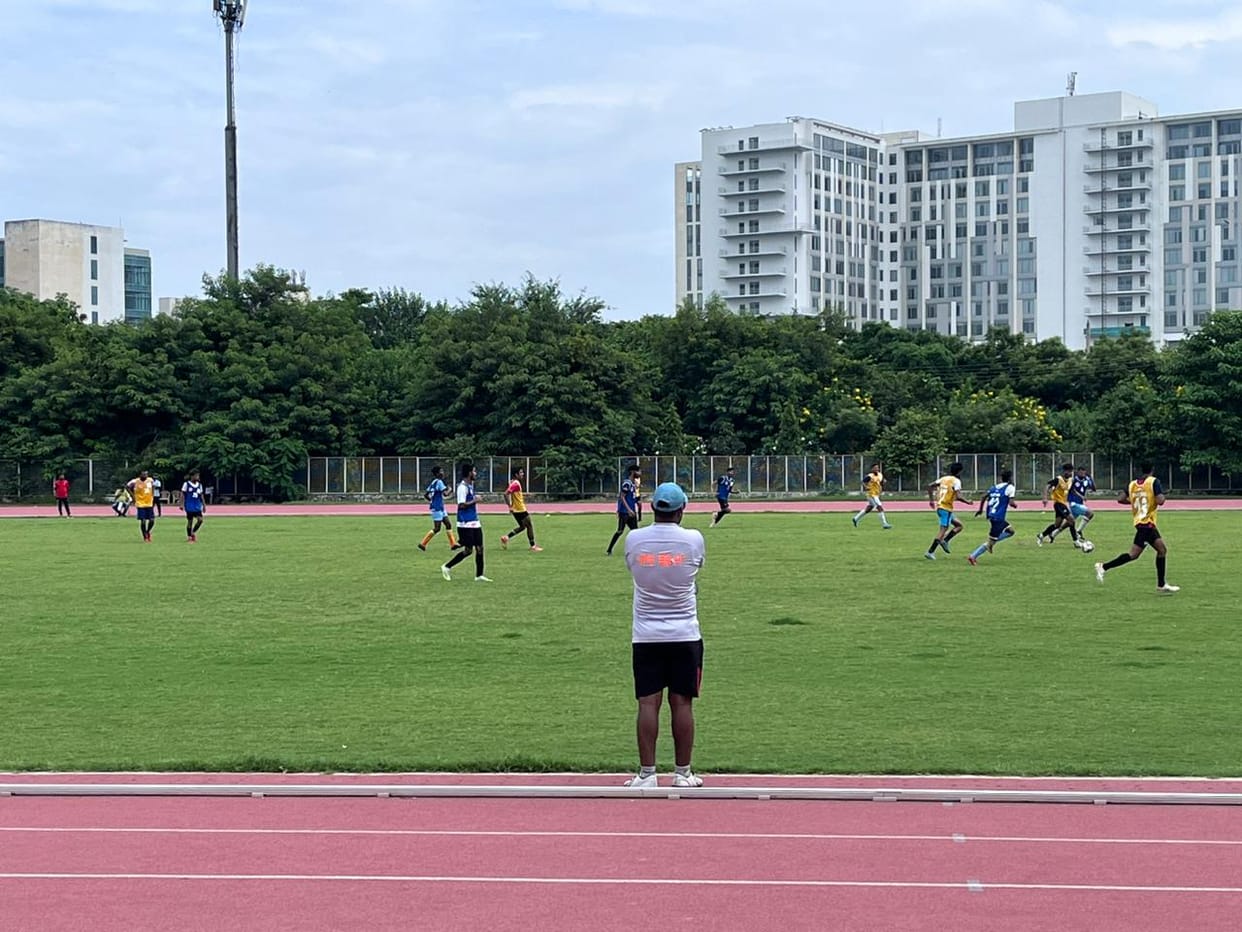 Haryana out in league match of BC Roy Trophy, players went for trial