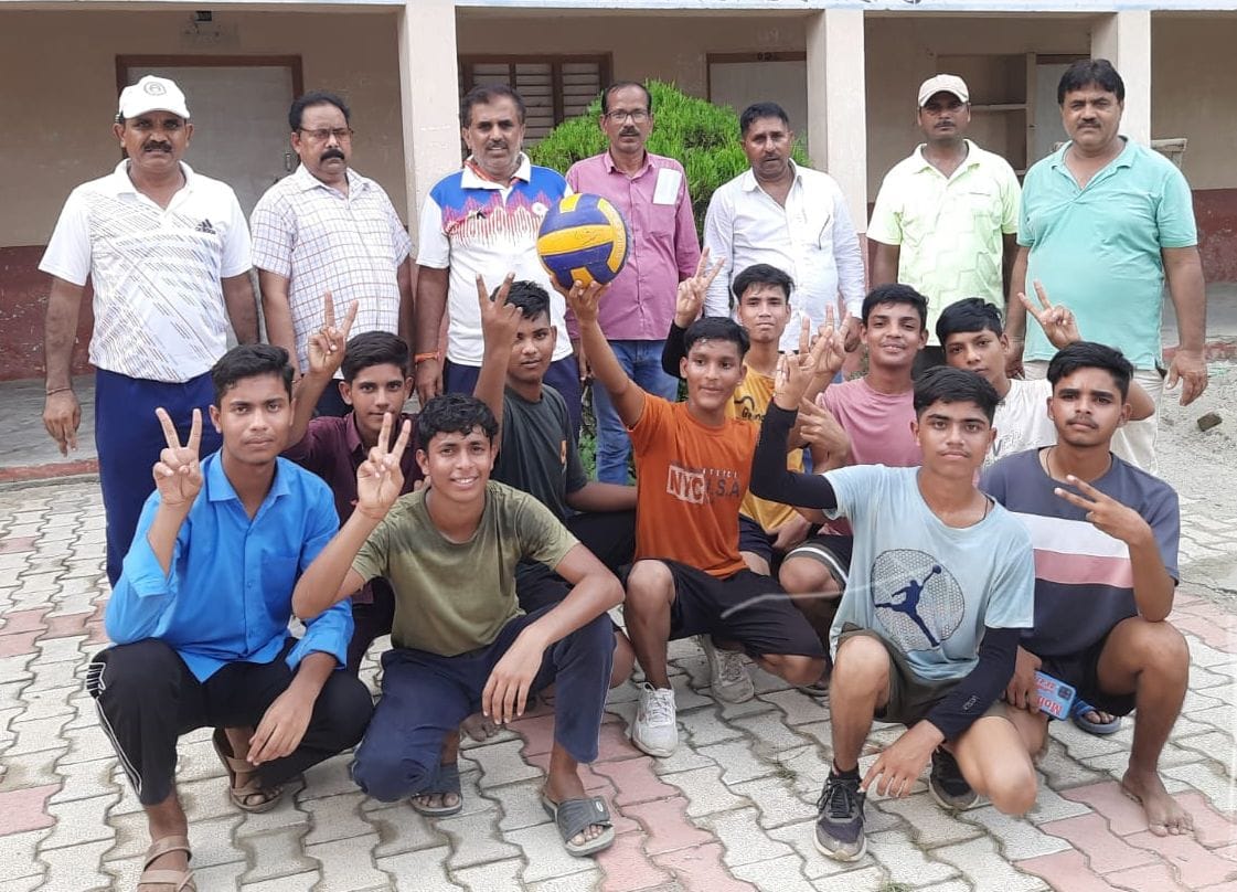 Vollyball match in kashipur and jaspur