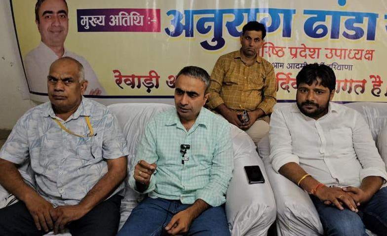 State government is taking Haryana towards destruction: Anurag Dhanda