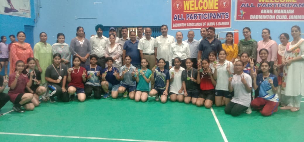 ma stadium, badminton, jammu winner