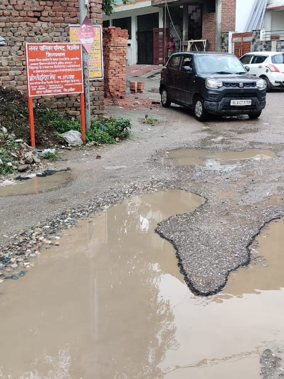 Foundation stone laying board put up, public asking when will the road be built