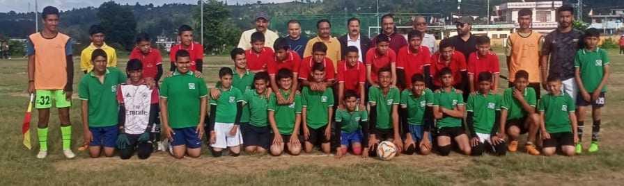 Udayan International School became champion by winning 2-1