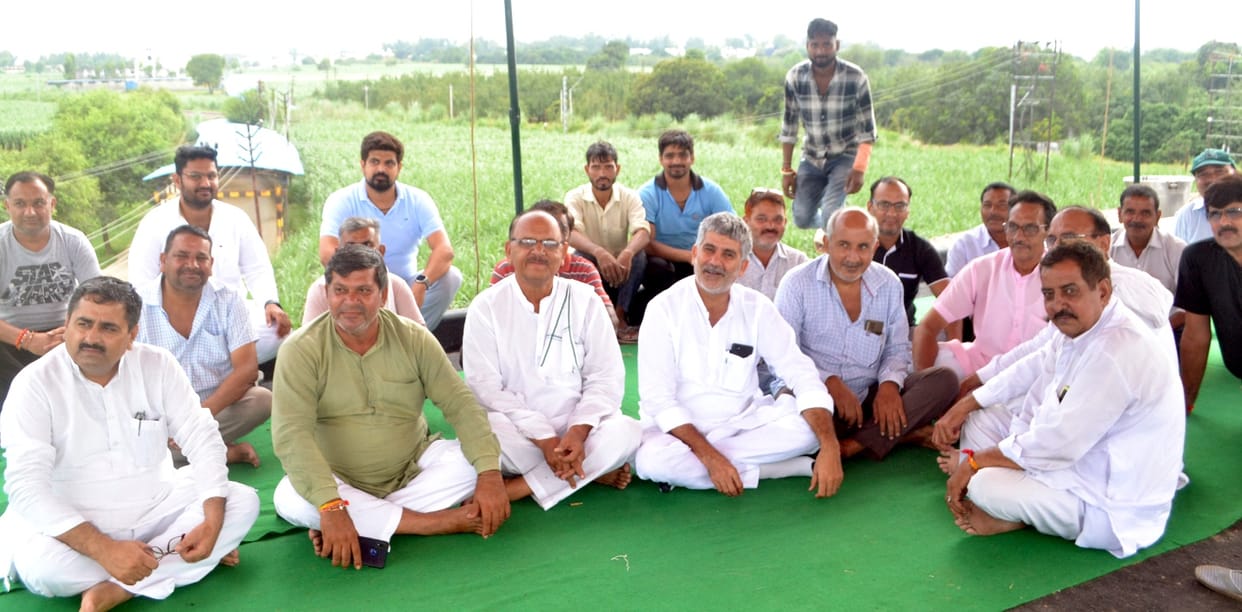 Farmers stopped work on bypass of Meerut-Karnal Highway