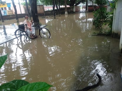 House collapsed due to rain in Bisalpur, waterlogging at many places