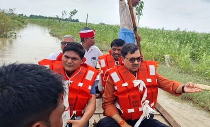 Srirangeshwarnath temple of Paharua is in danger due to erosion in Ramganga.