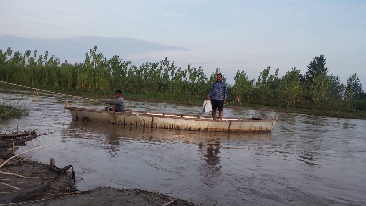 Solani water again becomes a problem in Khadar area