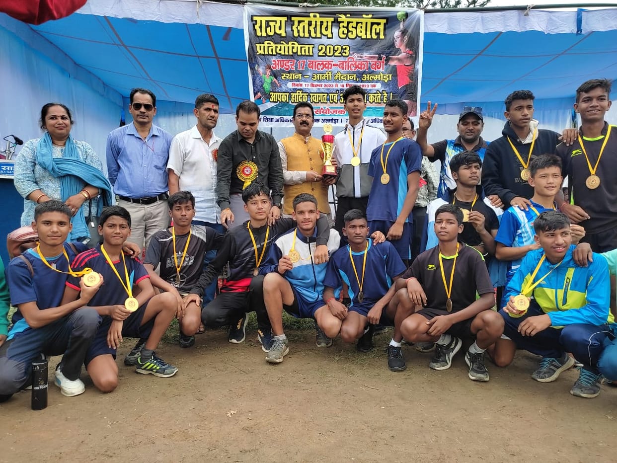 Winner in Almora girls and Doon boys category