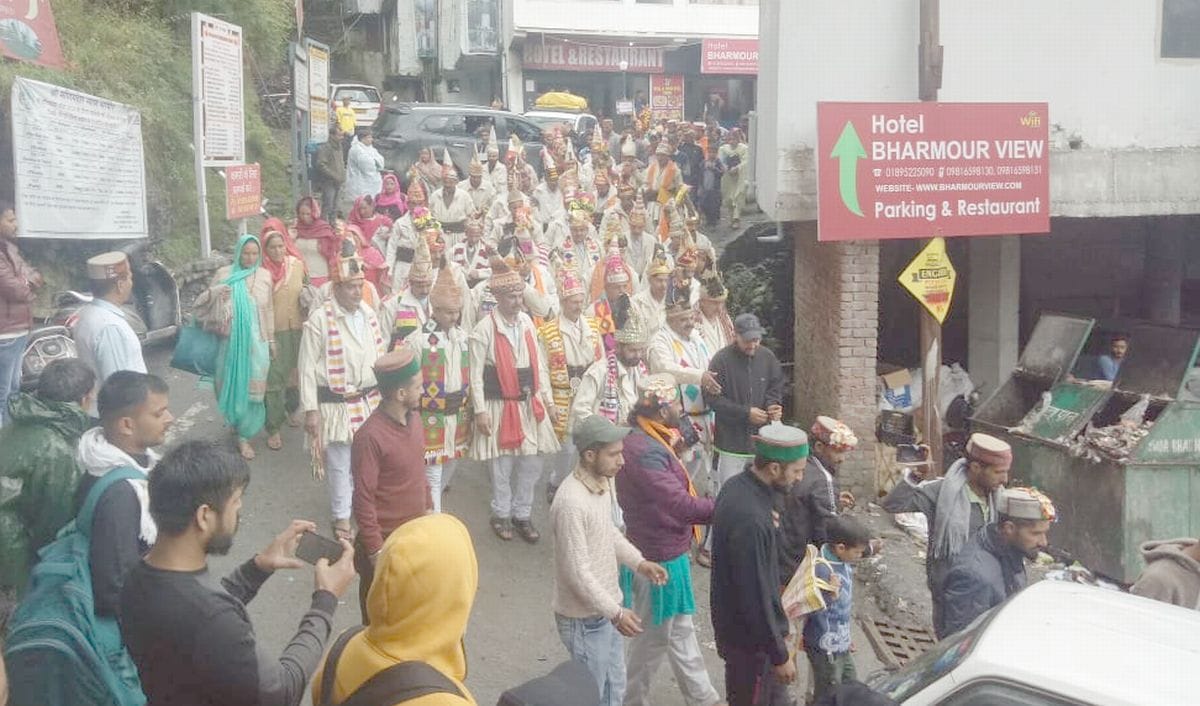 Bharmour echoed with the cheers of Bam-Bam Bhole