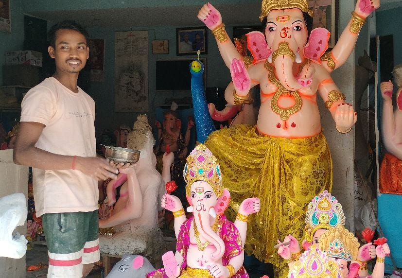 Idole of lord ganesha