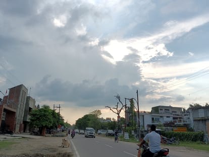 After the rain, the strong sunshine on Monday made everyone miserable.