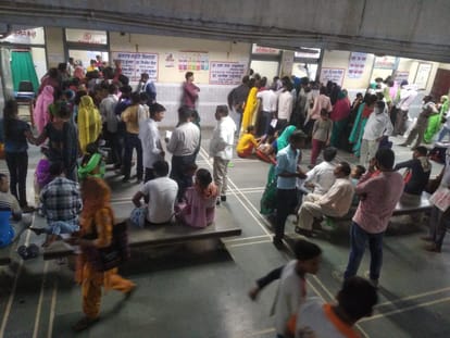 Condition of trauma center improved, patients are not getting beds in the wards.