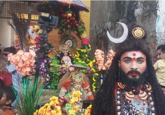 Ganesh ji's procession taken out with great pomp