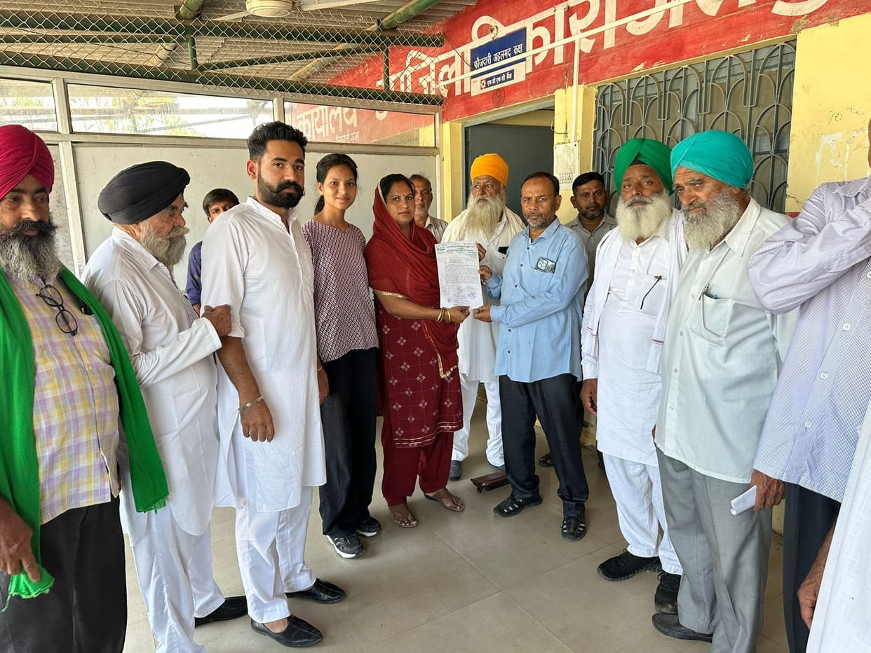 Farmer's meeting in usnagar