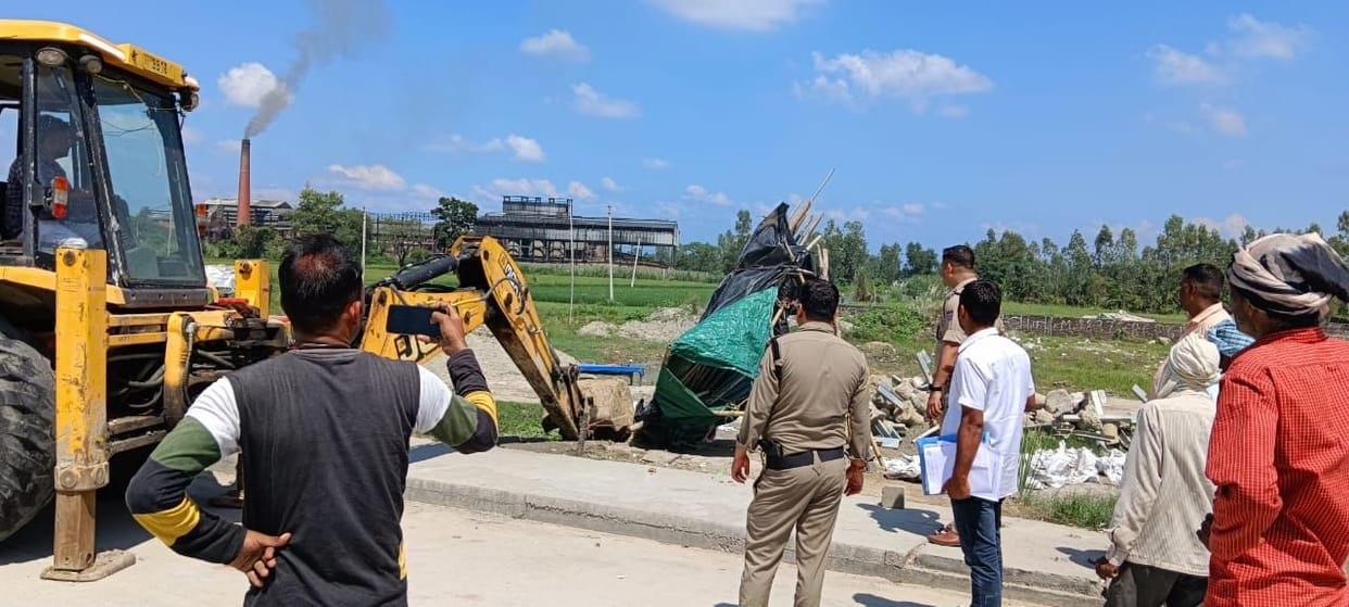 Incroachment in kashipur
