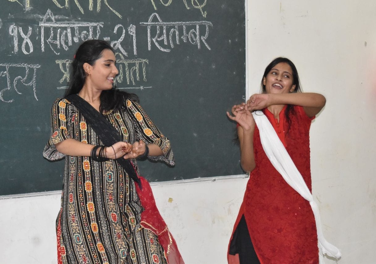 Sakshi in dance and Pragya Krishna first in essay.