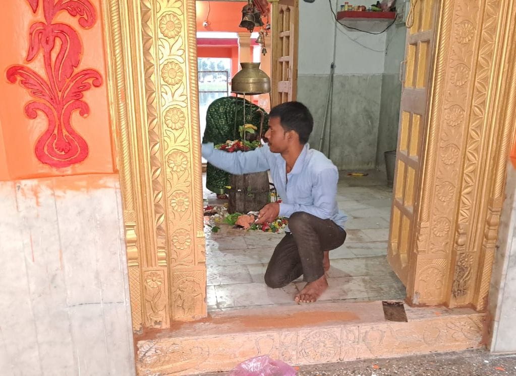 Repair work started on ancient Shiva temple