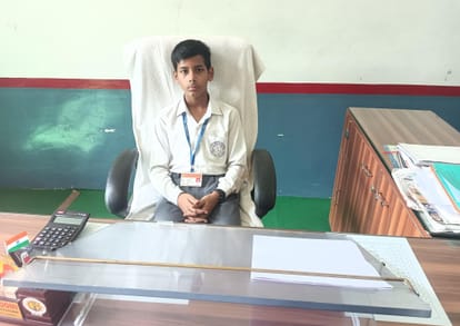 Student Ayush became Principal for one day
