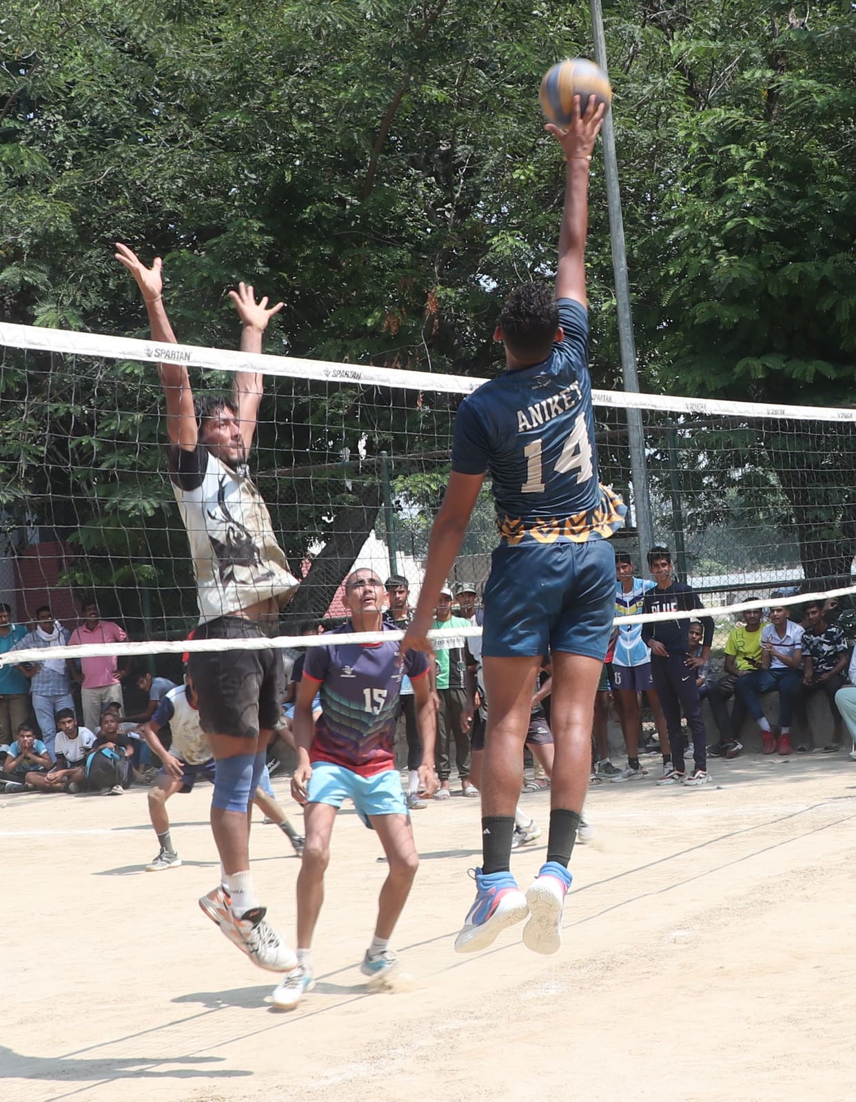 Bhiwani defeated Fatehabad team in volleyball