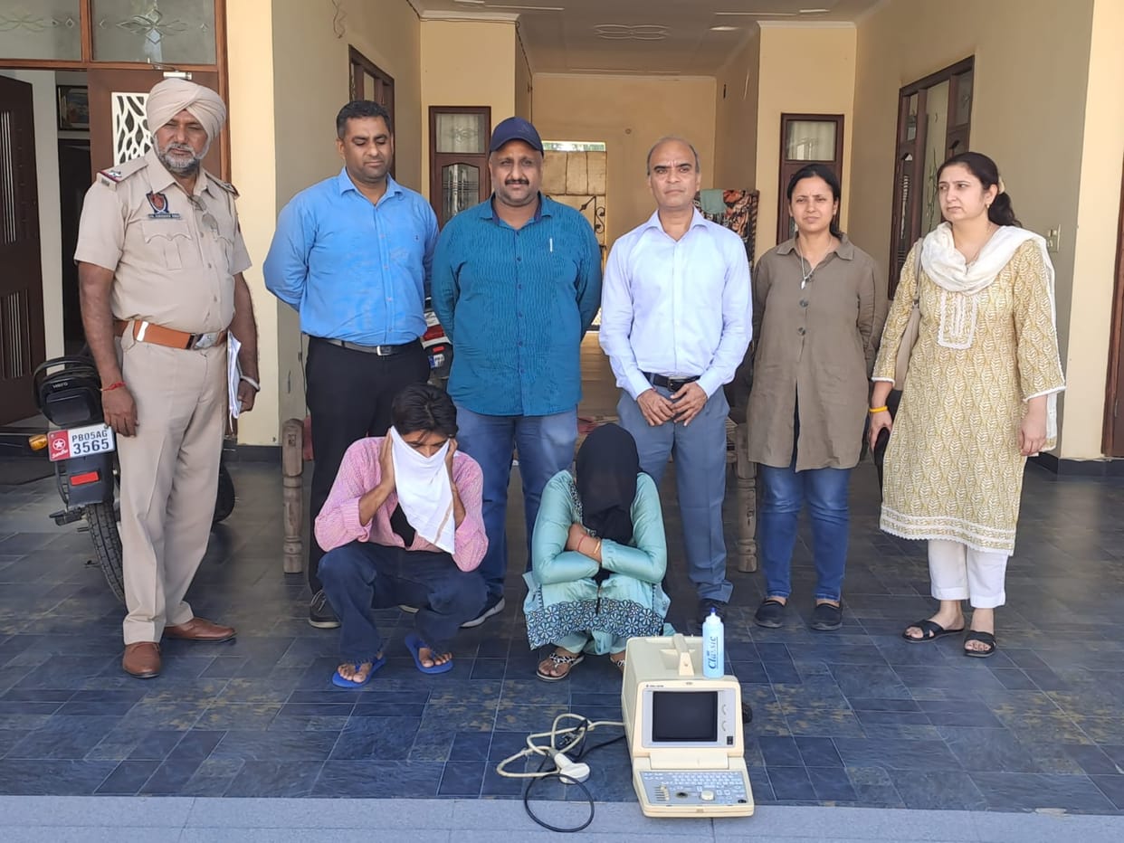 PNDT raids two places in two days, three accused caught in fetal sex determination case