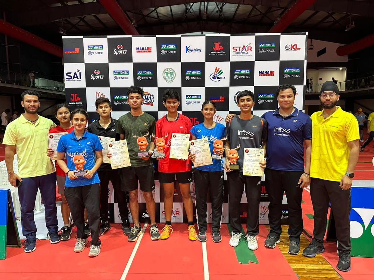 Almora players won two silver medals