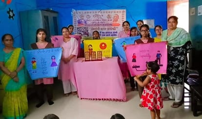 Children showed talent in poster competition