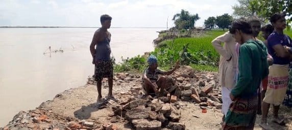 14 houses submerged in Ghaghra river in Lakhimpur kheri