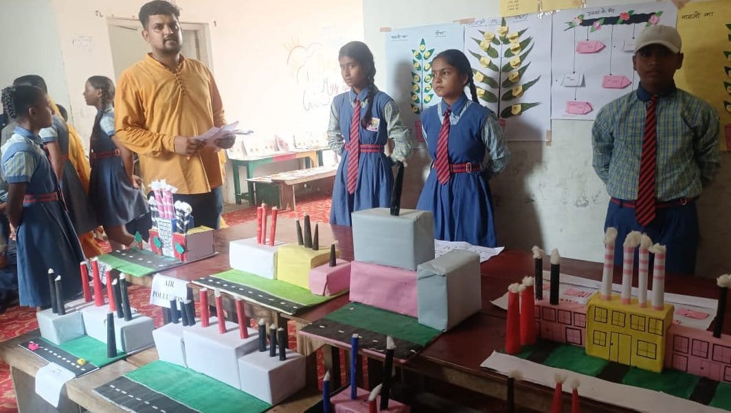 Children showed talent in science exhibition