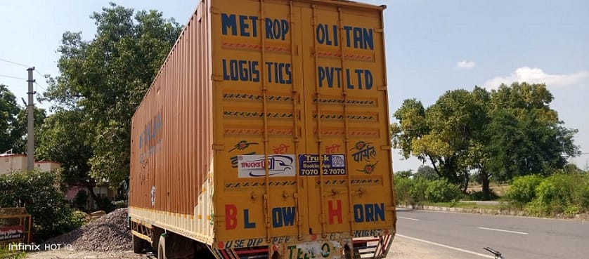 24 cows being transported in a container recovered