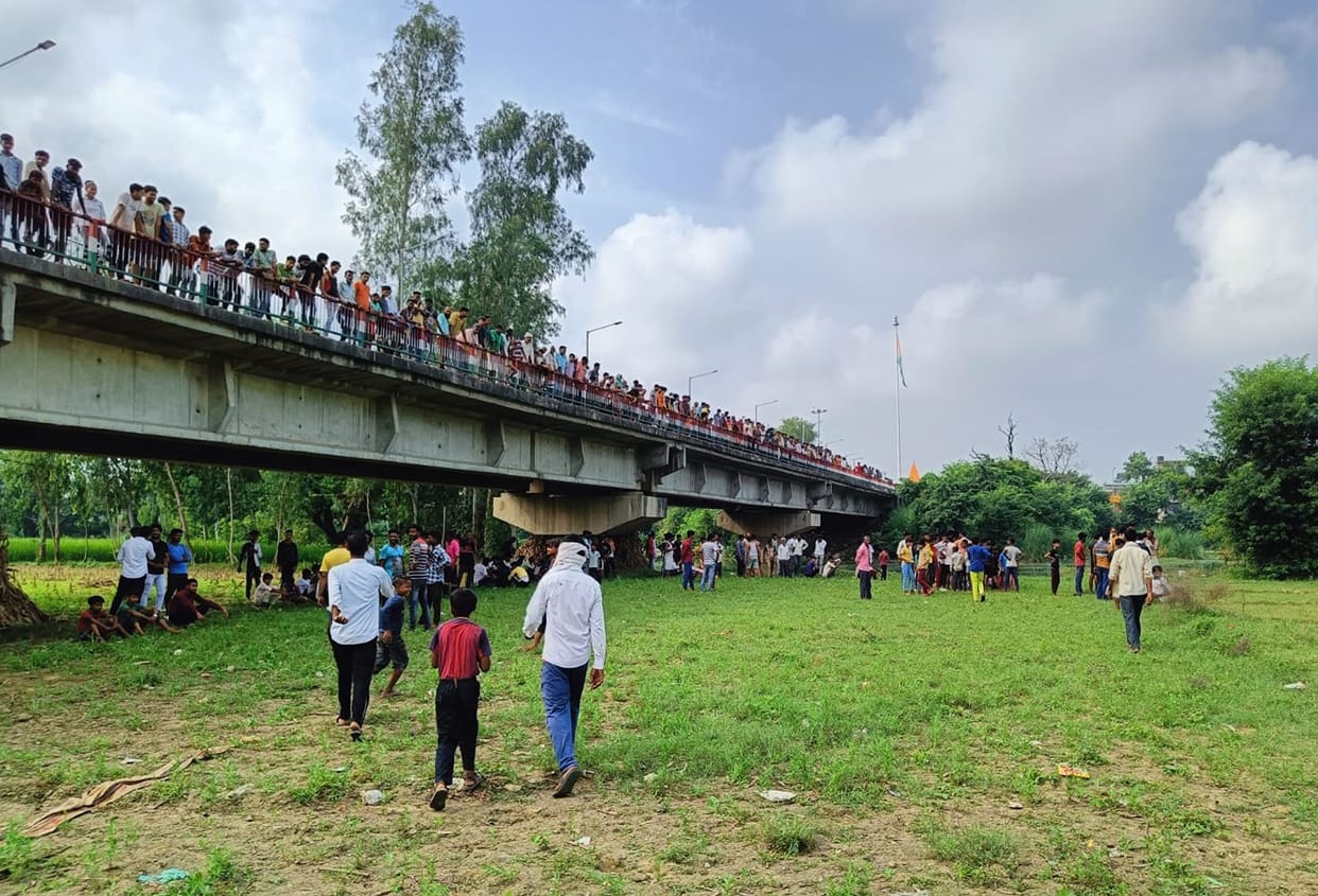Dead body of young man found lying in river